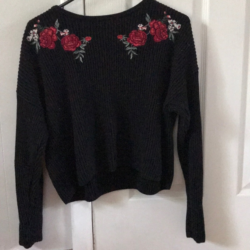 Floral Sweater